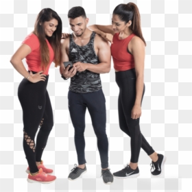 Girl, HD Png Download - fitness couple png