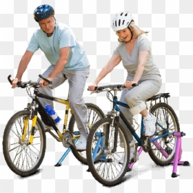 Road Bicycle, HD Png Download - fitness couple png