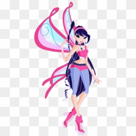 Winx Club Karatasi La Kupamba Ukuta Titled Musa Believix - Winx Club Transparent Background, HD Png Download - winx club png