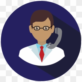 Doctor Phone Icon, HD Png Download - nurse symbol png