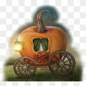 Pumpkin Carriage, HD Png Download - pumpkin carriage png