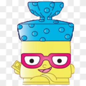 Bread Head Independent Confident And A Bit Of A Chatterbox - Shopkins Bread Head Season 1, HD Png Download - bread cartoon png