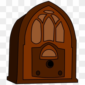 Old Radio Clip Art, HD Png Download - vintage radio png