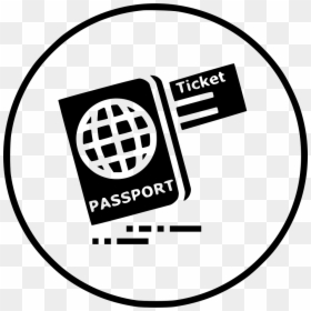 Ticket Passport Travel Visa Identity Tourism Document - Tourism Travel Png Icon, Transparent Png - passport icon png