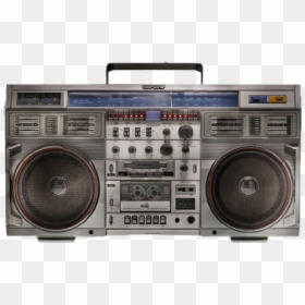 #boombox #80s #stereo #radio #remixit #sticker #hiphop - Old School Boombox Png, Transparent Png - vintage radio png