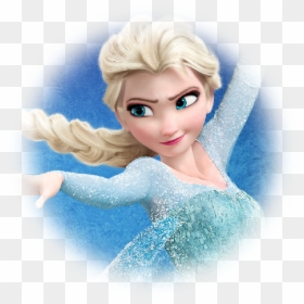 Personaje De Elsa De Frozen , Png Download - Elsa Frozen Circulo Png, Transparent Png - frozen personajes png