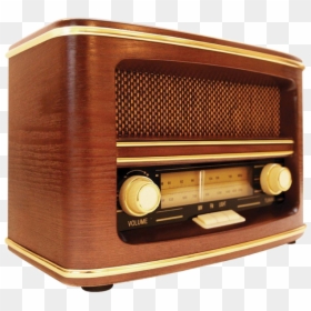 Transparent Old Radio Png - Old Fashioned Wireless Radio, Png Download - vintage radio png