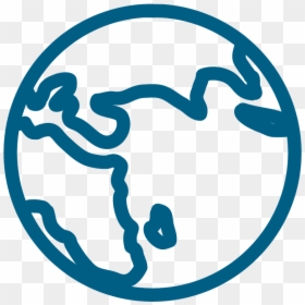 Globe Icon - - Emblem, HD Png Download - passport icon png