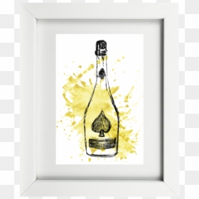 Picture Frame, HD Png Download - ace of spades bottle png