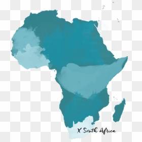 Africa Map Transparent Background Png, Png Download - south africa png