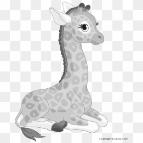 Clipartblack Com Animal Free - Cute Giraffe Clipart, HD Png Download - cute giraffe png