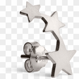 Row Of Stars Stud"  Title="row Of Stars Stud - Earring, HD Png Download - row of stars png