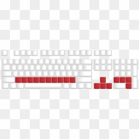 Cherry Blossom Keycap Set, HD Png Download - row of stars png