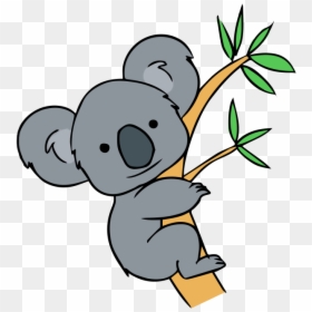 Free Cute Koala Clip Art - Koala Clipart, HD Png Download - cute giraffe png