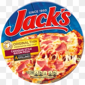 Jack’s Pizza Cooking Instructions - Jack's Sausage And Pepperoni Pizza, HD Png Download - bacon cheeseburger png