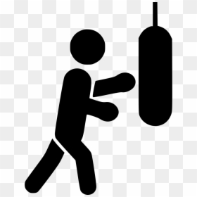 Athlete Boxing Competition Fight Svg Png Icon - Boxing Icon Png, Transparent Png - competition icon png