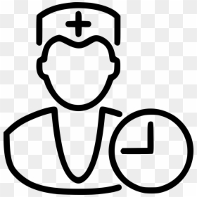 Doctor Appointment - White Doctor Icon Png, Transparent Png - appointment icon png