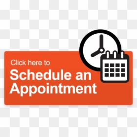 Schedule Appointment Button Orange - Large Print, HD Png Download - appointment icon png