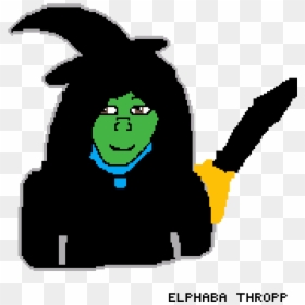 Elphaba The Not So Wicked Witch Of The West - Cartoon, HD Png Download - wicked witch png