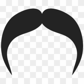 Handlebar Moustache Walrus Moustache Computer Icons - Transparent Clip Art Handlebar Mustache, HD Png Download - handlebar moustache png