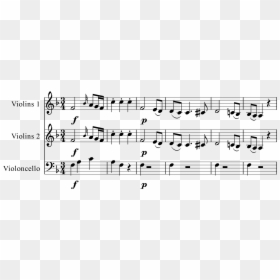 Mozart Symphony K98 Iii Bar1 6 - Music Sus Roman Numeral, HD Png Download - mozart png