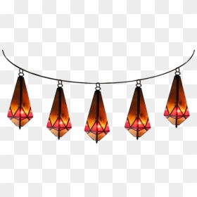 Transparent Chandeliers Clipart - Moroccan Lamp Transparent Background, HD Png Download - ceiling lamp png
