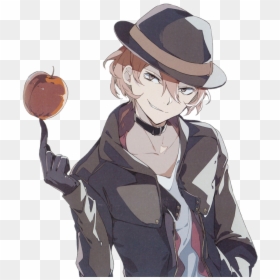 Transparent Anime Hat Png - Chuuya Nakahara Png, Png Download - anime hat png