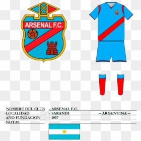 Arsenal De Sarandí Logo Pes, HD Png Download - bandera peruana png