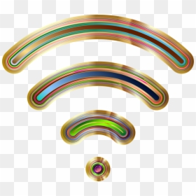 Circle,body Jewelry,line - Wireless, HD Png Download - signal icon png