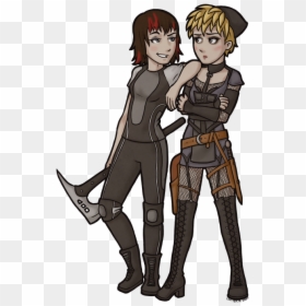 Johanna Mason From Catching Fire Hitting On Rocket - Johanna Mason Art, HD Png Download - animes png