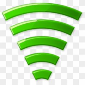 Green Wifi Signal Icon, HD Png Download - signal icon png