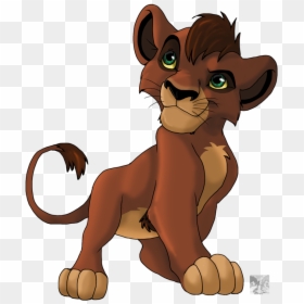 Lion Clipart Lion Cub - Lion King Kovu Cub, HD Png Download - the lion king png