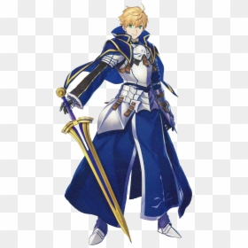 Fate King Arthur Male, HD Png Download - excalibur sword png