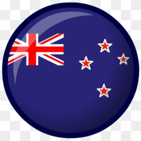 New Zealand Flag Clothing Icon Id 523 - New Zealand Flag Round, HD Png Download - id icon png