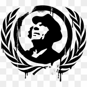 Laurel Wreath Man Melted , Companieer™ - Un Secretary General Symbol, HD Png Download - wreath silhouette png