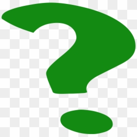 Green Question Mark Png, Transparent Png - green question mark png