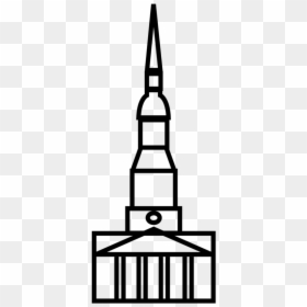 Steeple, HD Png Download - church steeple png