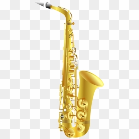 Saxophone Clip Art, HD Png Download - piccolo instrument png
