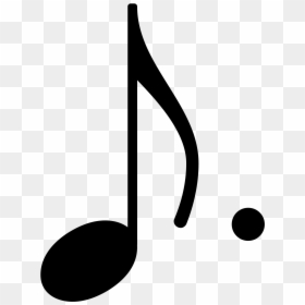 Dotted Eighth Note Symbol, HD Png Download - whole note png
