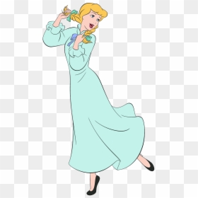 Cinderella In Her Nightgown, HD Png Download - cinderela png