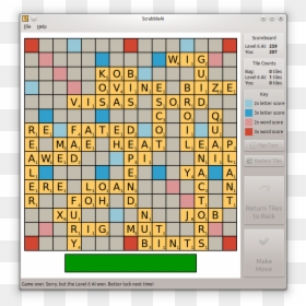 Number, HD Png Download - scrabble tiles png