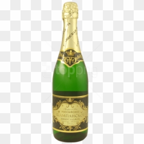 Beverage,alcohol,glass Bottle,wine,beer Bottle,sparkling - Шампанское Пнг, HD Png Download - henny bottle png