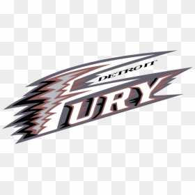 Fury Logo, HD Png Download - detroit skyline png