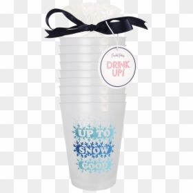 Packed Party Up To Snow Good Cup Stack Drinkware - Packed Party, Inc., HD Png Download - snow falling gif png