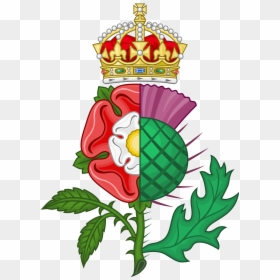 Transparent Coroa Rosa Png - Union Of The Crowns, Png Download - coroa rosa png