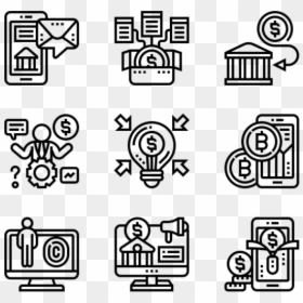 Cyber Security Icons Free, HD Png Download - drop down arrow png