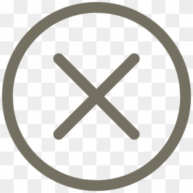Icon Cross Gray Png , Png Download - Close Button, Transparent Png - member icon png