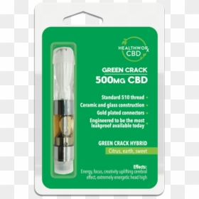 Buy Green Crack 500mg Cbd Vaporizer Pen Cartridge Online - Fluorescent Lamp, HD Png Download - crack effect png