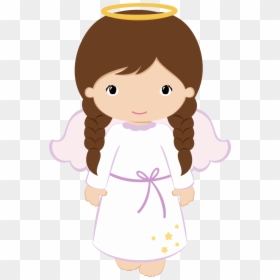 Transparent Child Singing Clipart - Angel Girl Clipart, HD Png Download - angel bautizo png