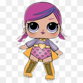 Transparent Lol Clipart - Super Bebe Lol Doll, HD Png Download - lol dolls png